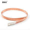 Braid earth straps flexible copper braiding shunt grounding bar